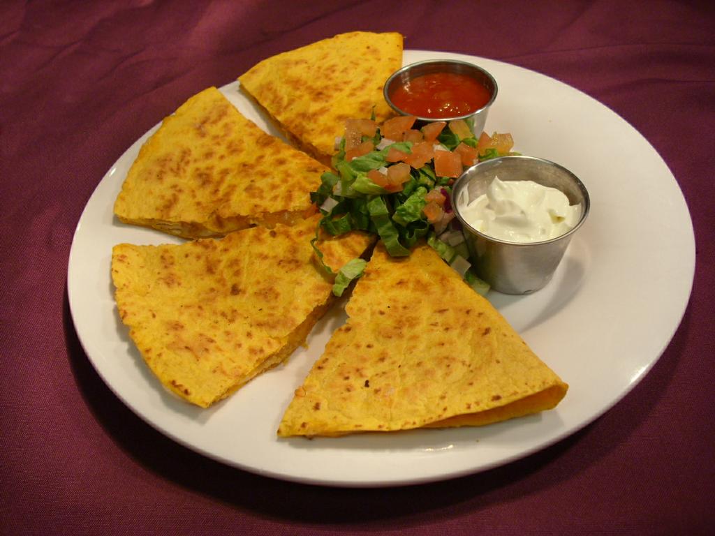 Chicken Quesadillas from The Roc Cafe and Catering in Kansas City, MO 64138
